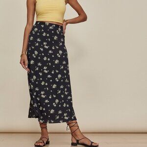 Reformation Floral Bea Skirt